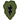 Shield-shaped military patch in olive green with dark blue lightning bolt emblem
