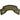 Embroidered ranger tab patch with arched “RANGER” text on dark fabric