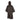 Waterproof ripstop poncho with attached hood, dark brown, snap-front.