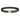 Canvas belt with olive green webbing strap and silver metal buckle with rectangular keeper.