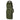 Olive green rifle case with padded top and front compartments, carry handle and side grip