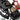 Black LRP rifle bag open with zip organizer pouches and elastic straps inside