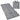 Tri-fold padded shooting mat in SW Grey with carry handle and straps