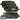 4 pack loose ammo carriers in green and brown camouflage with front label windows