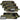 4 pack loose ammo carriers in leafy woodland camouflage with front label windows