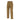 Tan cargo pants with zip fly and side cargo pockets