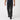 Dark gray cargo pants with patch pockets and articulated knee seams