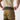 Tan and dark olive cargo pants with adjustable waistband and rear panel