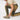 Tan and dark olive cargo pants with reinforced knees and ankle cuff