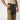 Tan and dark olive cargo pants with front utility pocket and belt loops