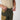 Tan and dark olive cargo pants with utility pocket and adjustable waistband