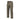 Khaki ripstop tactical pants with belt loops and cargo pocket panels