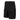 Black outdoor tactical shorts with cargo pockets, flap, and belt loop waistband
