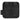 Two-slot battery holder with mesh pocket dividers and black hook plate backing