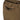Mud brown lightweight utility shorts with rear pocket opening and inner mesh lining