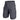 Cargo ripstop shorts with elastic waistband, dark gray, side pocket