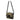 Shoulder bag with flap and MOLLE-style front straps, camo print with black accents
