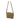 Rectangular shoulder bag with flap, MOLLE-style webbing, tan