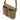 Tan Cordura shoulder bag with front panel pockets and adjustable webbing straps