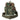 Green-and-brown camouflage kit bag with two zip compartments and adjustable shoulder strap