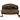 Tan waist pack with mesh-lined pocket and front zipper closure