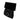 Agilite tourniquet holder pouch, black fabric with securing loop window
