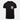 Pocket T-shirt with chest pocket, black crew neck short sleeves