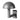 SW grey helmet rack wall mount with dome helmet and side shelf