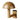 Tan helmet rack wall mount with dome helmet and shelf bracket