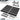 Black 10-slat wall panel kit with stock rack, barrel rack, and mounting hardware
