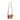 Desert camo nylon shoulder grab bag with front flap pocket and adjustable strap