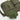 Olive green nylon shoulder bag close-up of flap pocket with snap and metal rivets