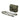Olive green nylon shoulder grab bag with front organizer pockets and long web strap