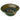 Olive drab pith helmet interior with chinstrap and star badge