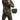 Dark tactical drop-down pouch with multiple MOLLE slots and front pocket panel