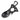 Carabiner keychain multi-tool with black folding blade and tool cutouts