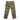 Combat tactical pants, green/brown camo, cargo pockets and belt loops