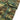 Combat tactical pants front with button and zipper fly in green/brown camo