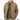 Tan insulated jacket with full-zip front and chest zipper pocket