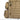 Tan tactical vest pocket with MOLLE webbing and small side pouch