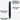 Black tactical glassbreaker pen with slip-resistant textured grip