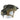 Olive and tan tactical helmet cover with side pouches and mesh panels