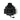 Black tactical helmet accessory platform with front window panel and adjustable cord pull