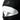 Black balaclava close-up with small logo patch and elastic face opening.