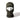Green tactical balaclava with full hood and face covering, logo patch on top