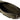 Olive tactical hanger pouch end with zipper opening and black interior lining panel