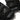 Black mechanic gloves with palm padding, stitched panels, and logo patch details
