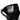 Black glove interior with size and compliance label inside the cuff