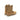 Coyote brown side-view combat boots with lace-up closure and rugged rubber outsole