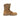 Coyote brown combat boot side profile with lace-up closure and perforated toe panel